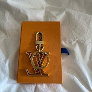 Authentic lv charm